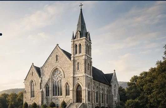 Historic church building placeholder